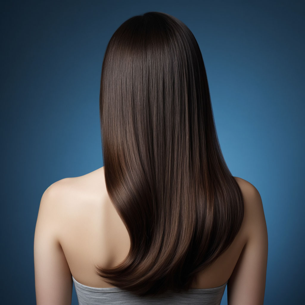 Фото здоровых и шелковистых волос